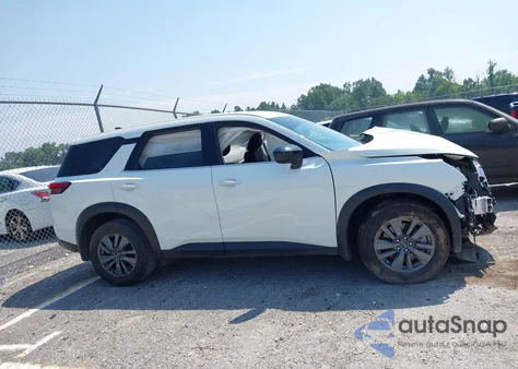 2024 Nissan Pathfinder S Fwd z USA, uszkodzony, nr VIN 5N1DR3AA1RC203003